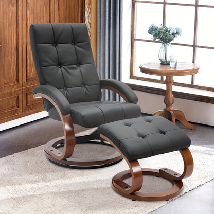 RVIP Adar Lounge Chair with Footstool