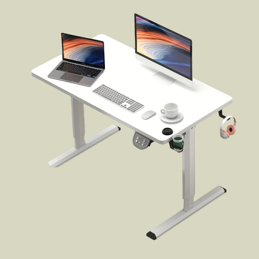 RVIP Baron Flex White Desk