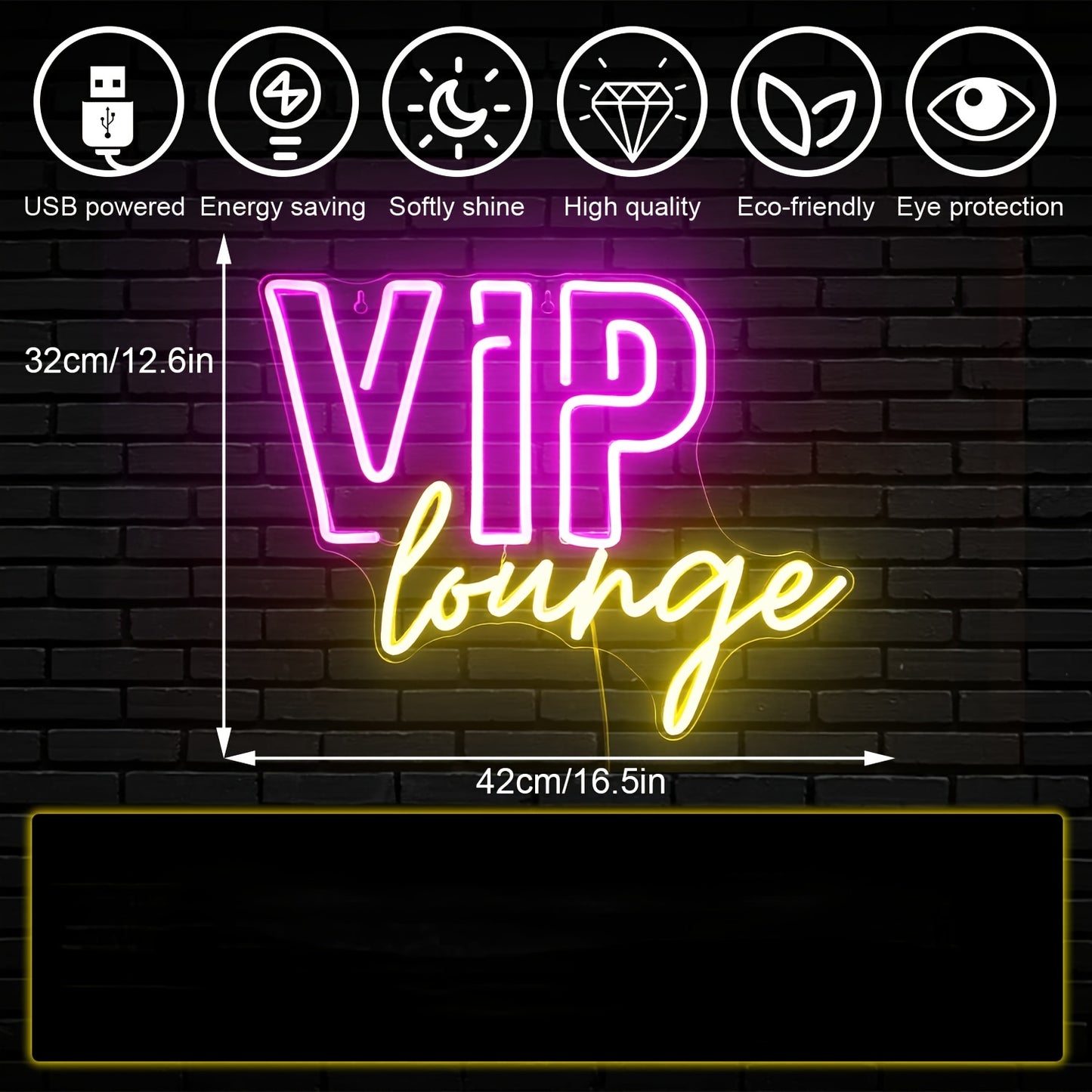 RVIP Lounge Neon Light